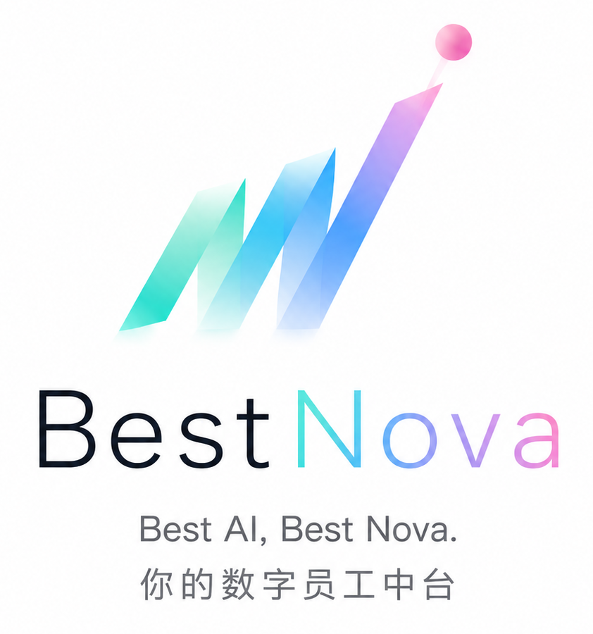 BestNova 杰美咨询品牌标志